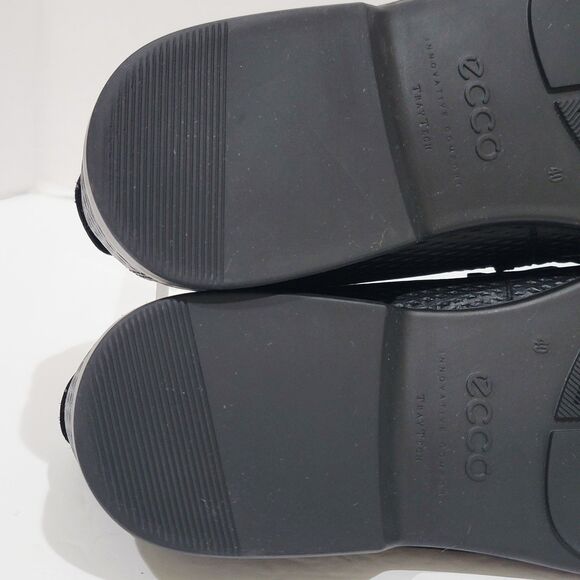 Ecco Citytray Lite Penny Loafers Mens EU 40 Size 6-6.5 Embossed Textured Shoes main image 5